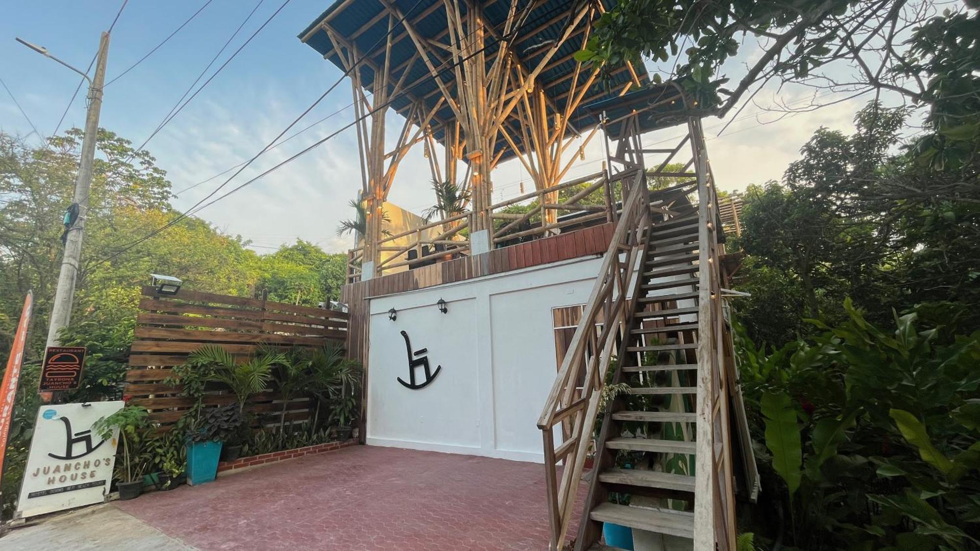 Tayrona Juancho'S House Hostel & Coworking ลอสนารานฆอส ภายนอก รูปภาพ